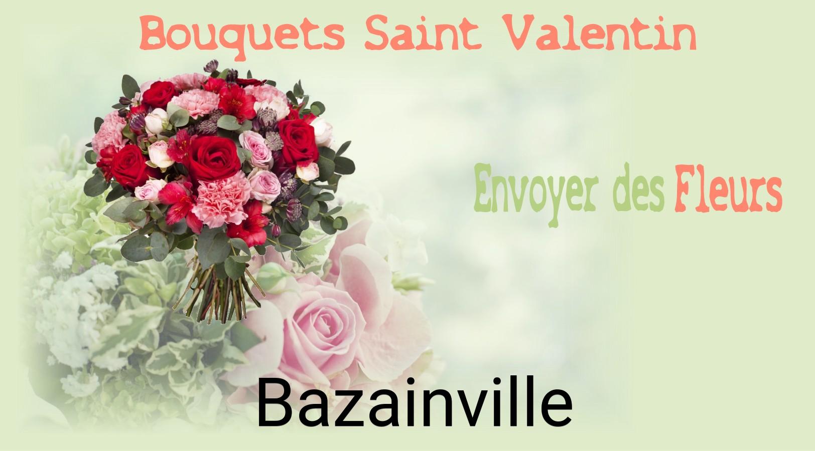 Roses de Saint-Valentin livrées à Bazainville